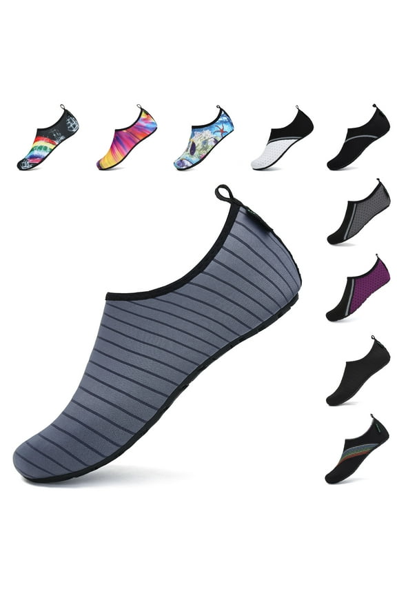 Women Men Water Shoes Quick-Dry Aqua Socks Outdoor Barefoot Skin Shoes