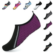 SAGUARO Women Men Water Shoes Quick-Dry Aqua Socks Outdoor Barefoot Skin Shoes