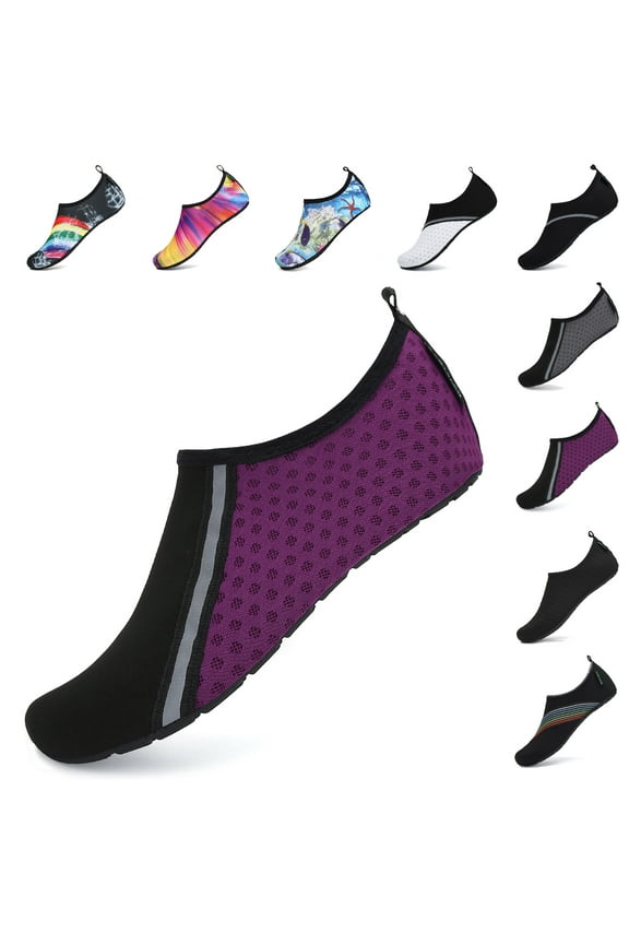 Women Men Water Shoes Quick-Dry Aqua Socks Outdoor Barefoot Skin Shoes