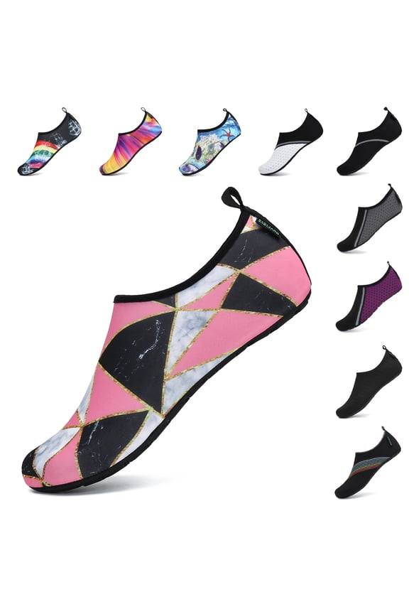Women Men Water Shoes Quick-Dry Aqua Socks Outdoor Barefoot Skin Shoes