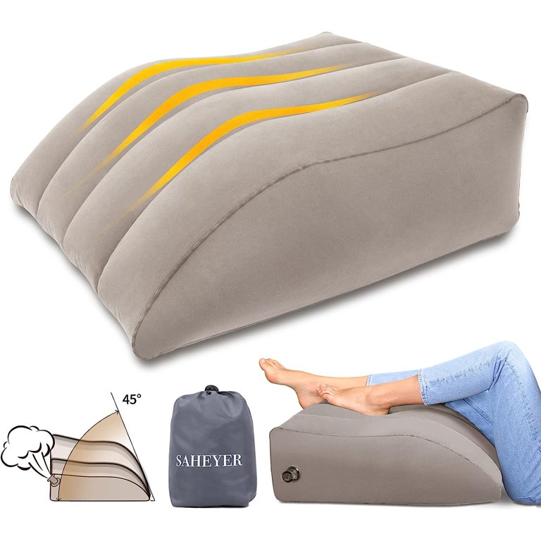 Cooling Foam Leg Pillow @Sharper Image  Leg pillow, Side sleeper pillow,  Unique pillows