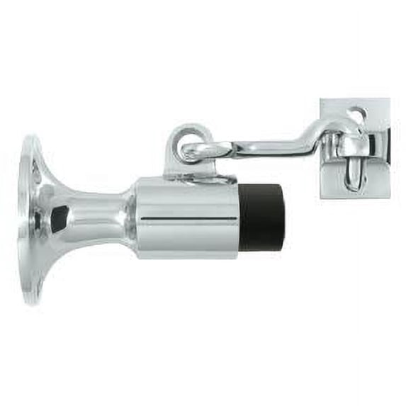SAHW325U26 Wall Mount Bumper with Holder; Bright Chrome Finish