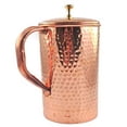 thumbnail image 1 of SAI DECORATIVE Pure Copper Hammerd Design Water Jug 1.5 Liters, 1 of 4