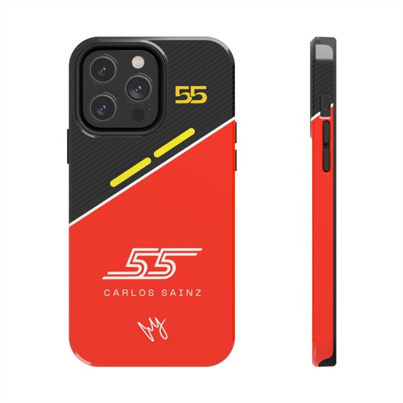 Pink Polar Apple iPhone 14 Pro Max Carlos Sainz jr Phone Case