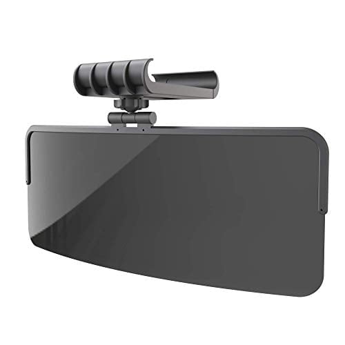 SAILEAD Automatic Installation Polarized Sun Visor Extender for Car, Polycarbonate UV400 Car Sun Visor Protects from Sun Glare, Snow Blindness, UV Rays, Universal Fits Cars, SUVs and RVs