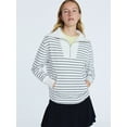 thumbnail image 1 of Free Assembly Women's and Women's Plus Sailor Collar Sweatshirt with Long Sleeves, Sizes XS-4X, 1 of 7