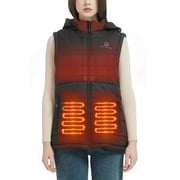SAILWIND Women's Lightweight USB Rechargeable Heated Vest (Battery Included)