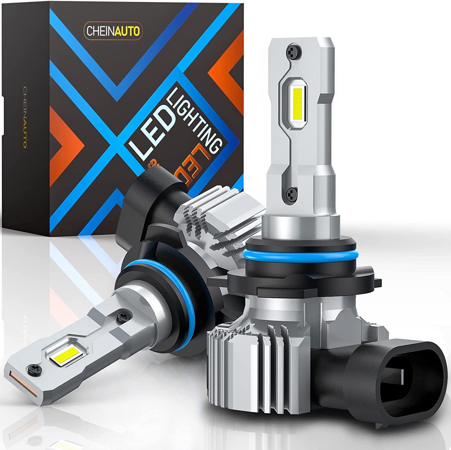 SAINSPEED 9012 HIR2 LED Headlight Bulbs,60W 12000 Lumens 450% Brighter ...