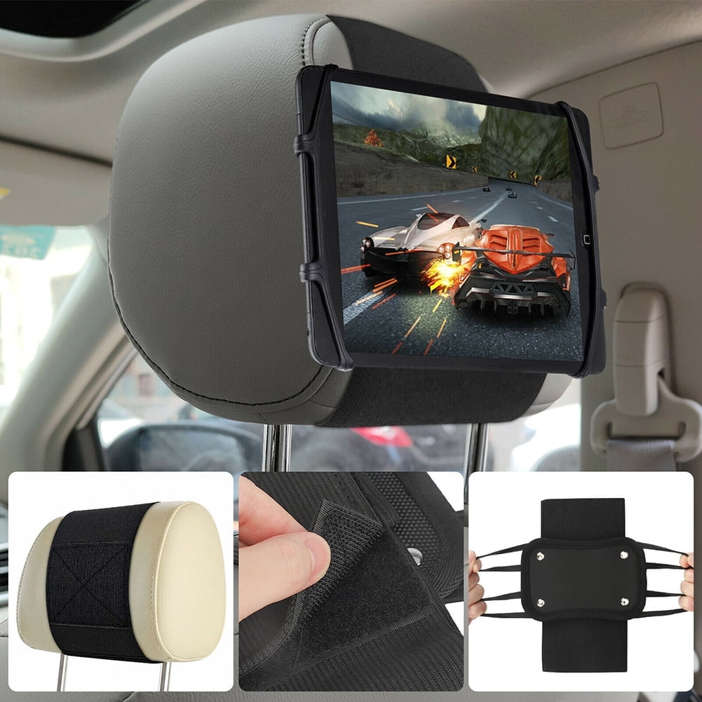 SAINSPEED IPad Mount Car Headrest Vehicle Back Stand, Tablet Holder, 7 - View #10