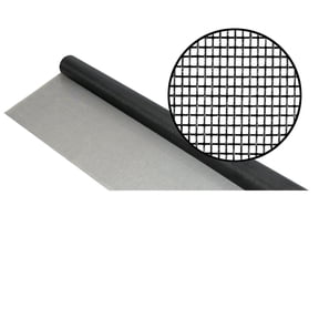 SAINT GOBAIN ADFORS FCS8589-M Charcoal Fiberglass Screen, 24" x 100'