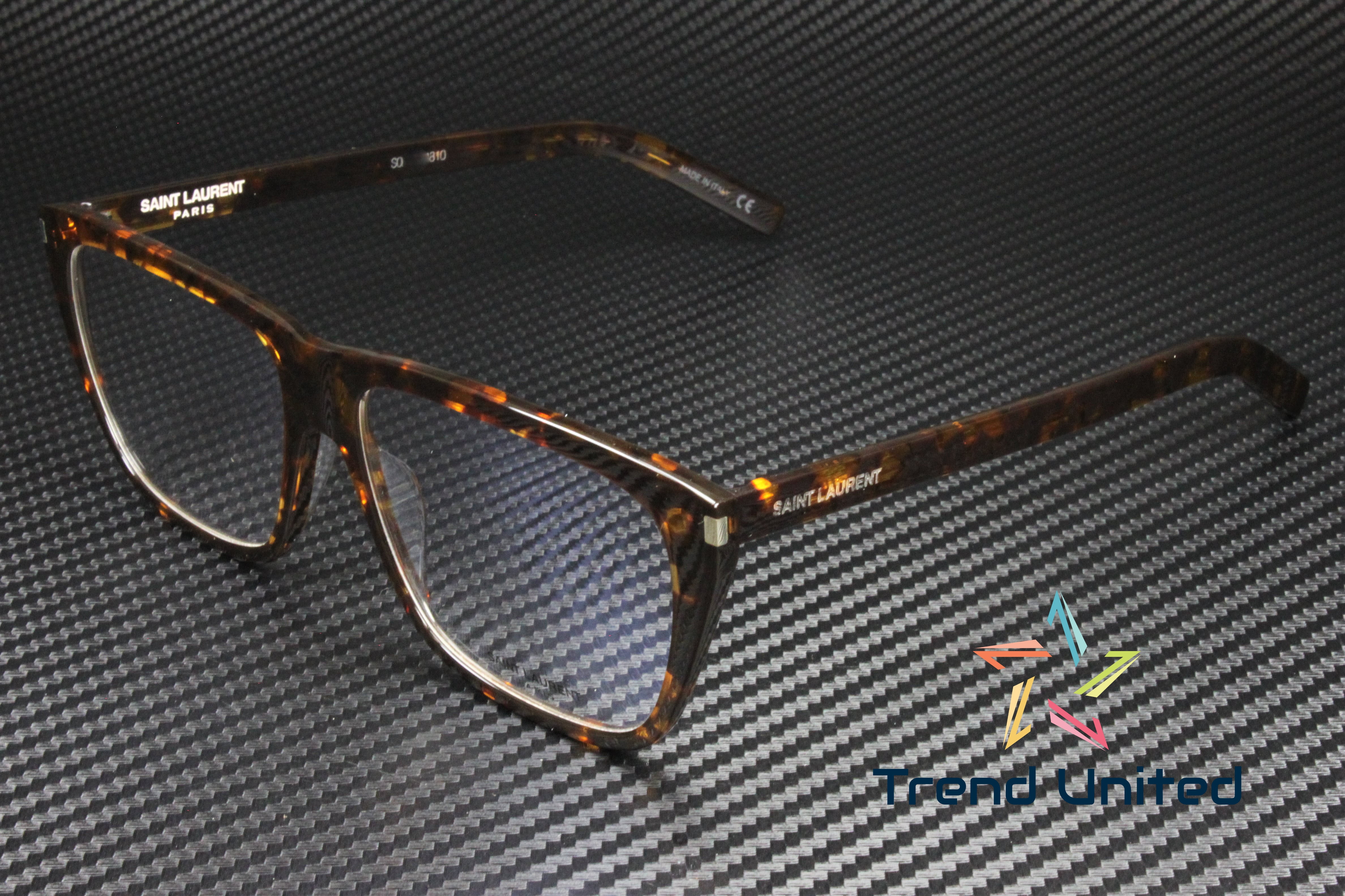 Saint Laurent SL 434 SLIM Tortoise Eyeglasses Saint Laurent® SL 434 SLIM Eyeglasses - EuroOptica™ NYC main image 2