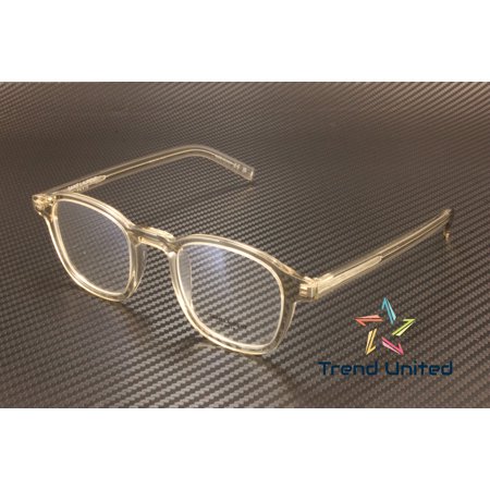 SAINT LAURENT SL 549 SLIM OPT 003 Round Oval Panthos Beige 47mm Men's Eyeglasses
