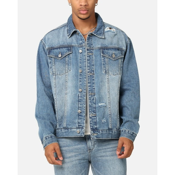 SAINT MORTA Denim Trucker Jacket
