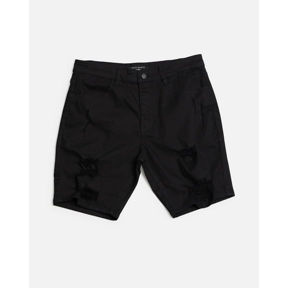 SAINT MORTA Thrashed Denim Short