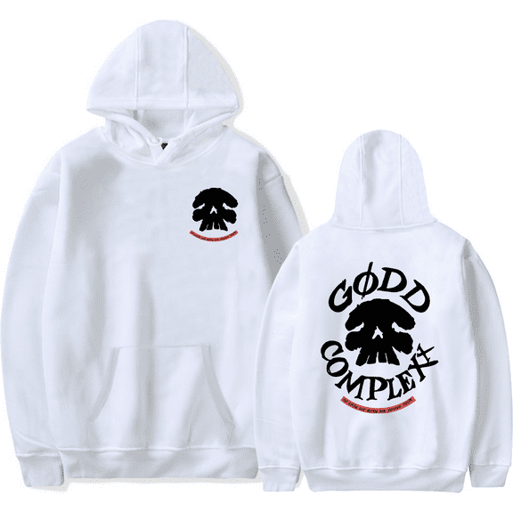 SAINt JHN Merch Godd Complexx Hoodie Printed Hoodies Men Women Unisex Long Sleeve Pullover Top