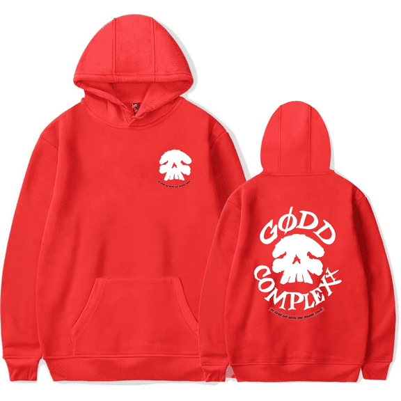 SAINt JHN Merch Godd Complexx Hoodie Printed Hoodies Men Women Unisex Long Sleeve Pullover Top