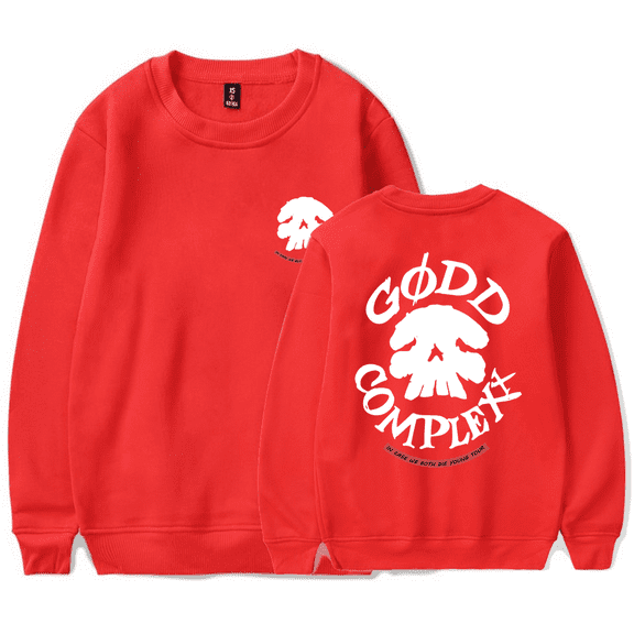 SAINt JHN Merch Godd Complexx Sweatshirt Printed Crewneck Men Women Unisex Long Sleeve Pullover