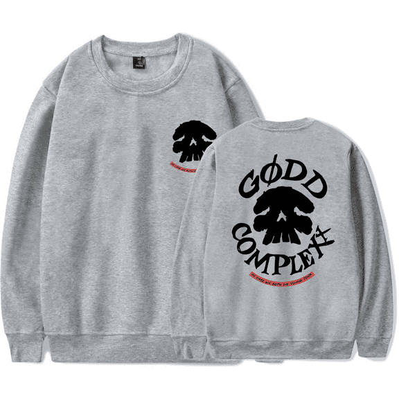 SAINt JHN Merch Godd Complexx Sweatshirt Printed Crewneck Men Women Unisex Long Sleeve Pullover