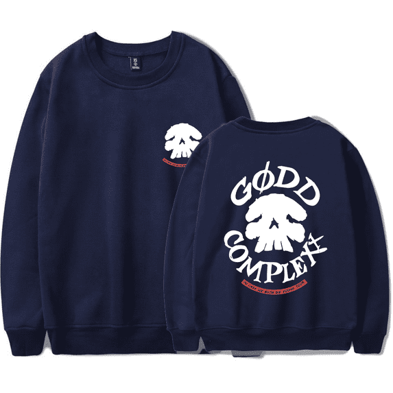 SAINt JHN Merch Godd Complexx Sweatshirt Printed Crewneck Men Women Unisex Long Sleeve Pullover