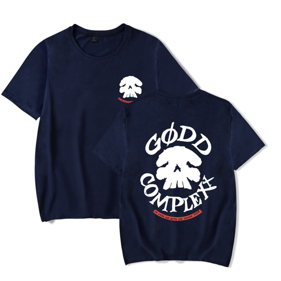 SAINt JHN Merch Godd Complexx T-shirt Printed Shirt Men Women Unisex Tee Short Sleeve Top Clothing
