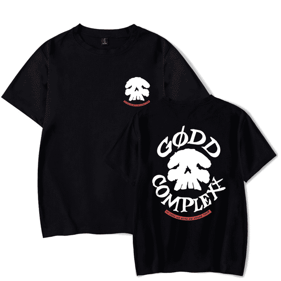SAINt JHN Merch Godd Complexx T-shirt Printed Shirt Men Women Unisex Tee Short Sleeve Top Clothing