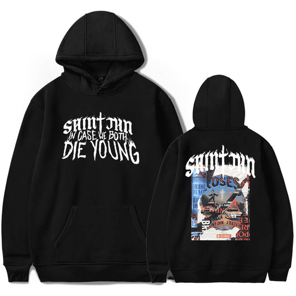 SAINt JHN Merch Hoodies For Men Women Classic Fashion Streetwear Sweatshirt Long Sleeve Top