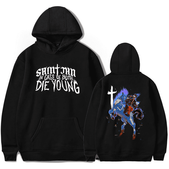 SAINt JHN Merch Hoodies New Print Fashion Sweatshirt Long Sleeve Pullover Top Unisex