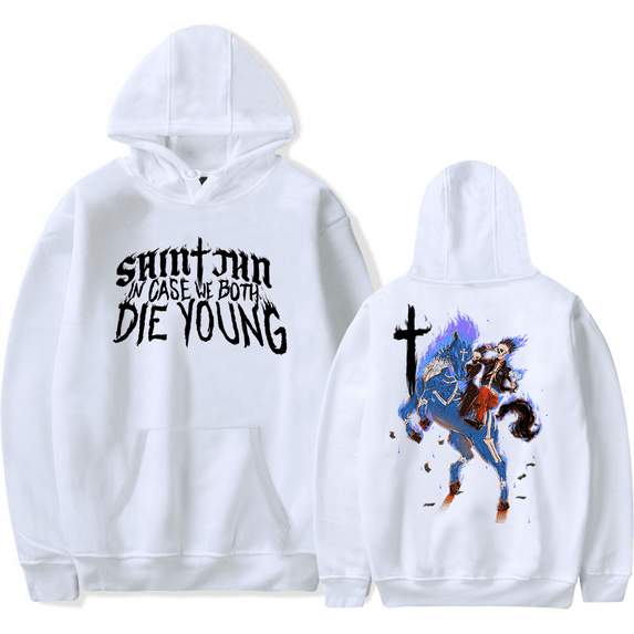 SAINt JHN Merch Hoodies New Print Fashion Sweatshirt Long Sleeve Pullover Top Unisex