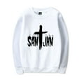 thumbnail image 1 of SAINt JHN Merch Logo Sweatshirt Printed Crewneck Men Women Unisex Long Sleeve Pullover, 1 of 2