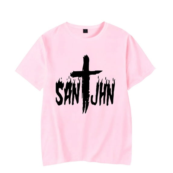 SAINt JHN Merch Logo T-shirt Printed Shirt Fashion Men Women Unisex Tee Short Sleeve Top