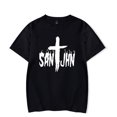 thumbnail image 1 of SAINt JHN Merch Logo T-shirt Printed Shirt Fashion Men Women Unisex Tee Short Sleeve Top, 1 of 2