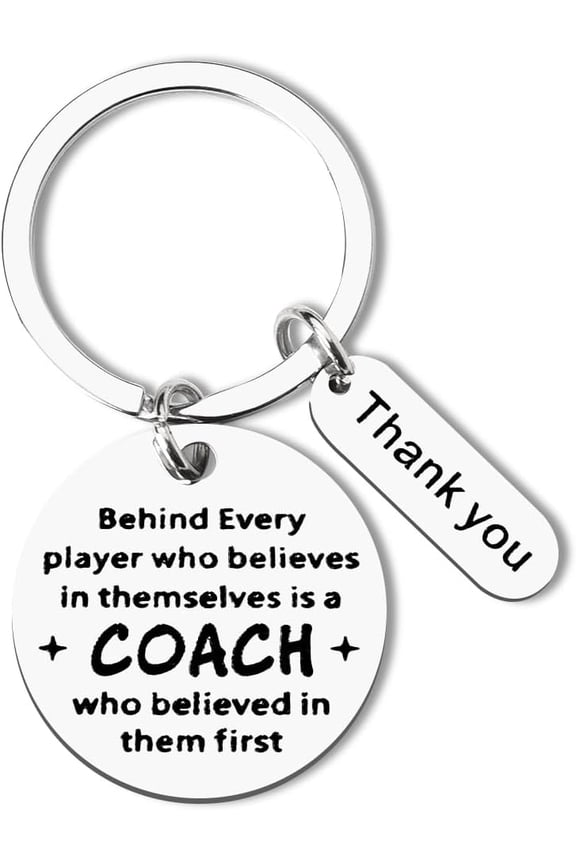 Coach Thank You Appreciation Gifts for Coaches Keychain Gift for Coach Retirement Birthday Gifts for Women Men