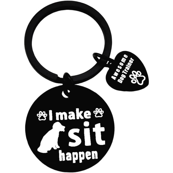 SAIPN Dog Walker Thank You Gifts for Dog Trainer Christmas Appreciation Gift Keychain for Dog Sitter Gifts for Dog Lover