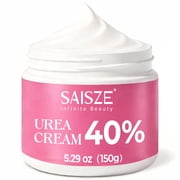 SAISZE 40% Urea Foot Cream, Deep Moisturizing Callus Softening Cream for Dry Rough Feet & Hands, 5.3 oz