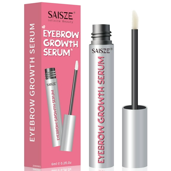 SAISZE Eyebrow Boost Serum Brow Enhancer for Full, Bold Eyebrows, Promotes Appearance in As Soon As 6 Weeks, 0.2 fl. oz
