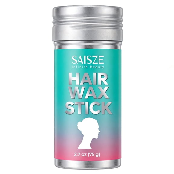 SAISZE Hair Wax Stick for Flyaways, 2.7 oz Long-Lasting Hair Styling Wax Stick for Slick Hair & Edges, Non-Greasy Frizz Control for Women & Daughter, Everyday Hair Styling