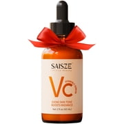 SAISZE Vitamin C Face Serum for Dark Spots, Anti-Aging Facial Serum with Vitamin C & Hyaluronic Acid, Beauty Gift for Women, 2 fl oz 60 ml