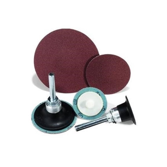 SAIT 50276 Sait-Lok-R 2" Aluminum Oxide w/Aid Laminated Discs 100 Grit|Pkg.100