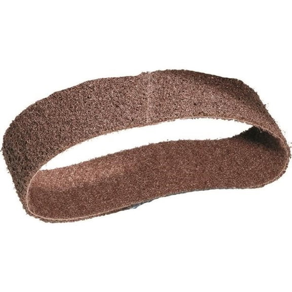 SAIT 77575 3/4X20-1/2 Non-Woven Deburring/Blending Belt BROWN |Pkg.10