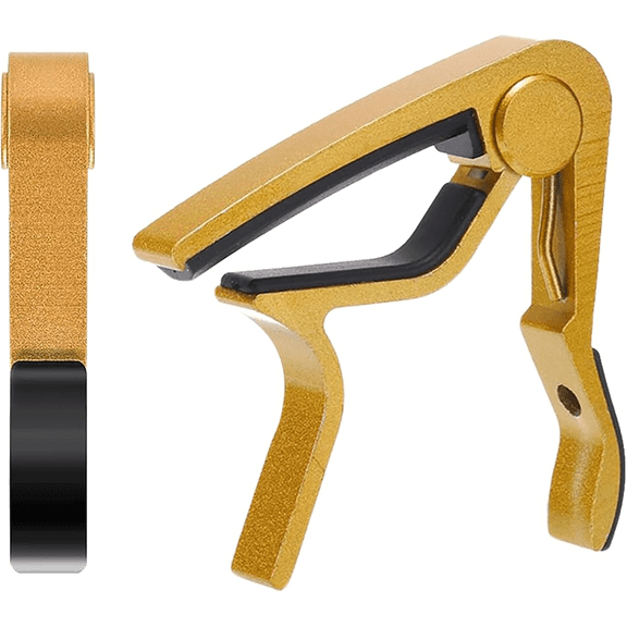 SAIYONR Capos,Guitar Capo for Acoustic & Electric Guitar Quick Change Kapo for 6 String Banjo Mandolin & Ukulele Fast Clip On Capotraste for Instrument Players