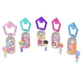 thumbnail image 1 of Polly Pocket x KPop Demon Hunters, Saja Boys 5-Pack Dolls & Soda Charm, Micro Keychain Figures, 1 of 6