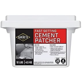 Sakrete Quik Set Cement - Fast Setting, Gray - 10 lbs Residential Use, Standard Application