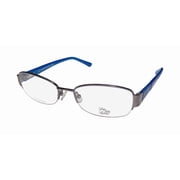 SAKS FIFTH AVENUE Eyeglasses 275 0CVL Dark Ruthenium 53MM