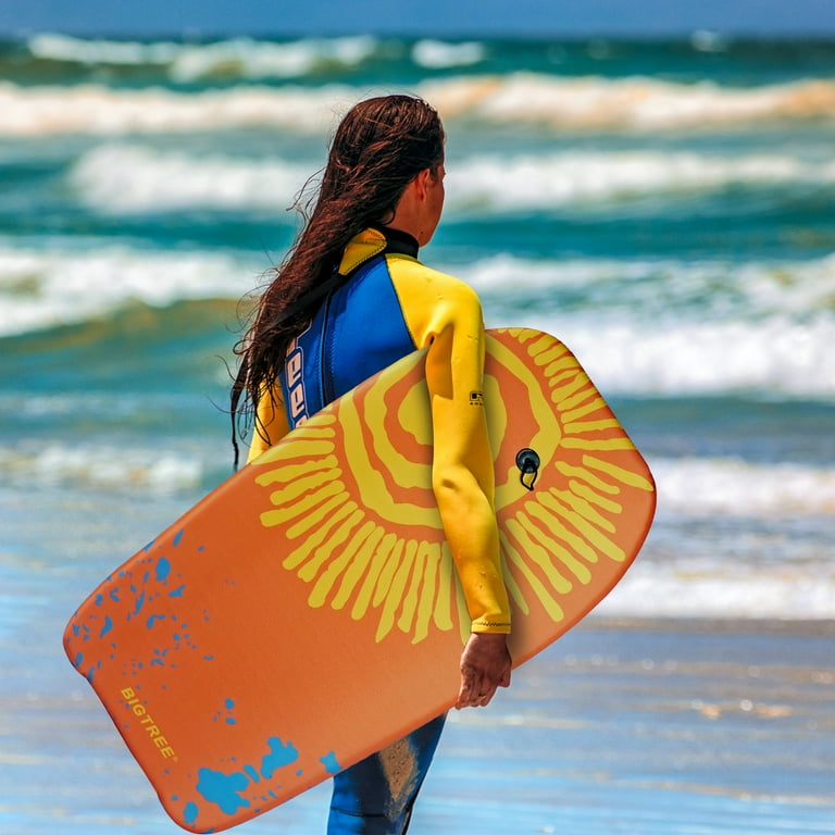 SAKURA Body Boards for Beach, Lightweight Body Board 37IN SAKURA Body Boards for Beach, Lightweight Body Board 37IN