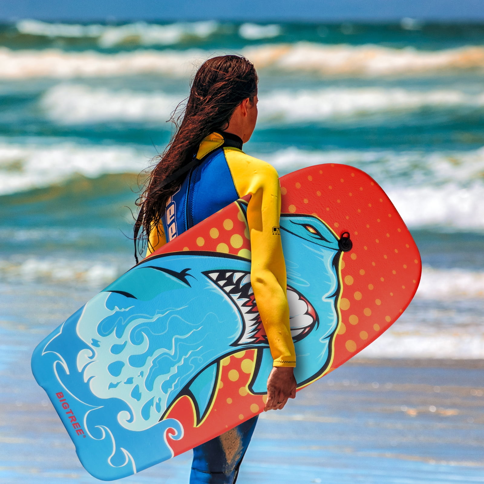 EURO SAKURA 37''/41'' Lightweight Body Board with Wrist EURO SAKURA 37''/41'' Lightweight Body Board with Wrist