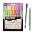 thumbnail image 1 of Sakura Gelly Roll Moonlight 10 Pastel & Opaque Gel Pens - Bold Point Ink Pen for Journaling, Art, or Drawing - Assorted Pastel Ink - Bold Line - 10 Pack, 1 of 5