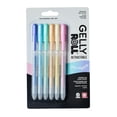 thumbnail image 1 of Sakura Gelly Roll Retractable Pens - Pastel Pen Set for Decorative Writing - 0.8mm Tip - Bleed-Free - Moonlight Pastels - Pastel Yellow, Orange, Pink, Green, Sky Blue & Periwinkle - 6 Count, 1 of 5