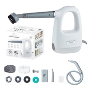Handheld Compact Steam Cleaner with 10Pc Accessories Set, White