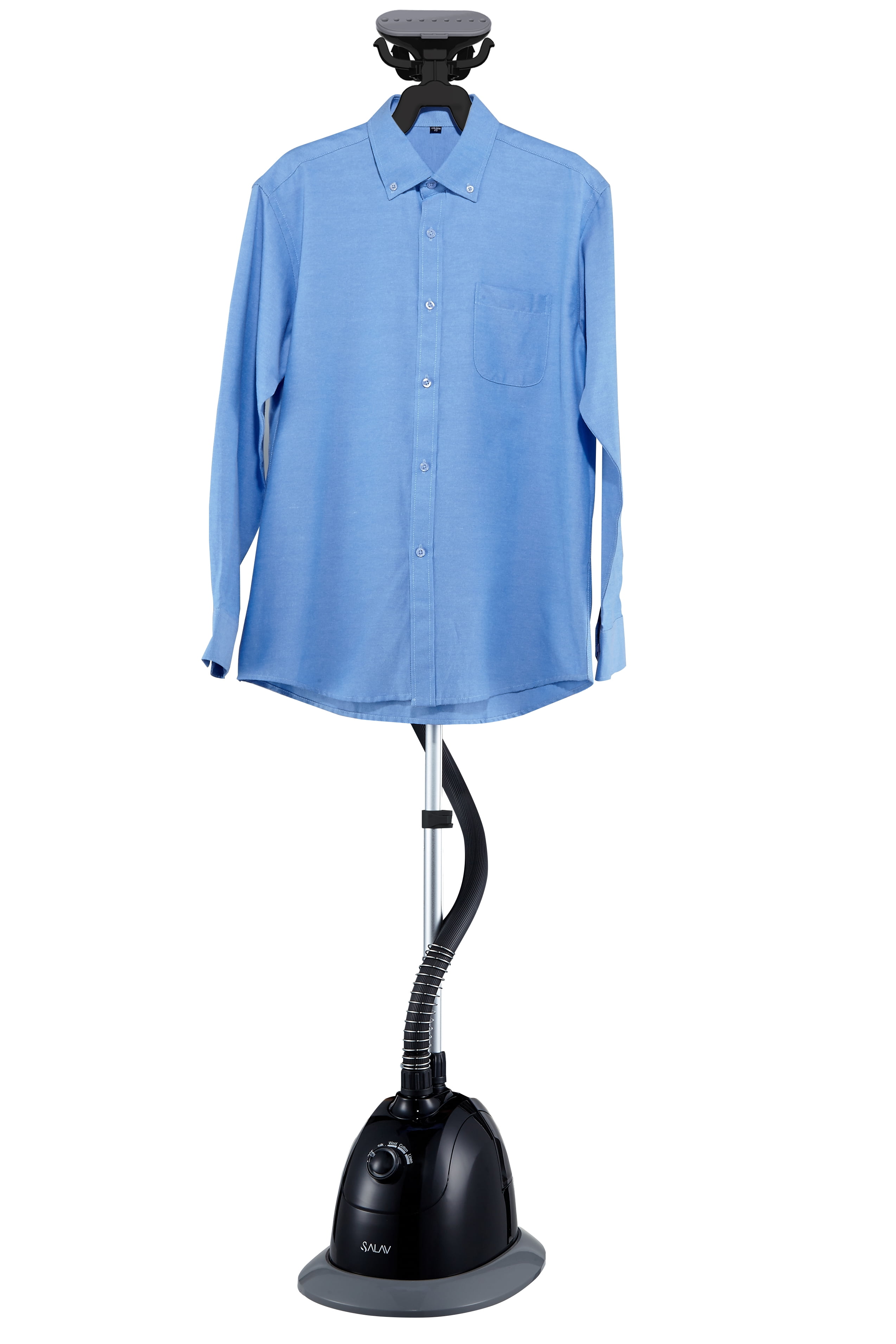 SALAV GS34BJ Performance Garment Steamer with 360Degree Swivel MultiHook Hanger, 4 Steam
