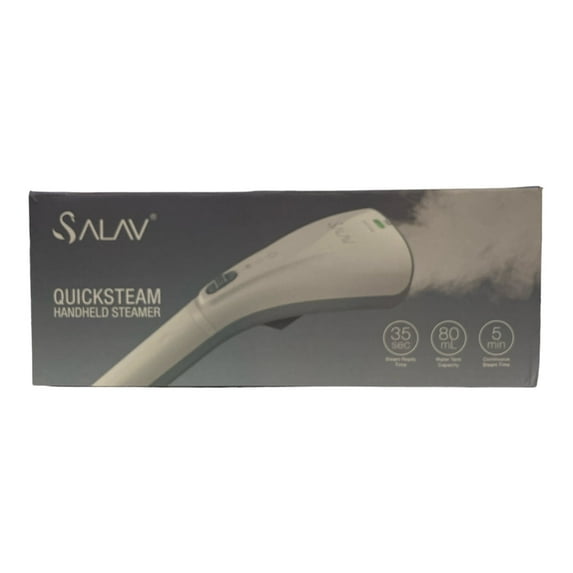 SALAV® QuickSteam Handheld Steamer, Grey